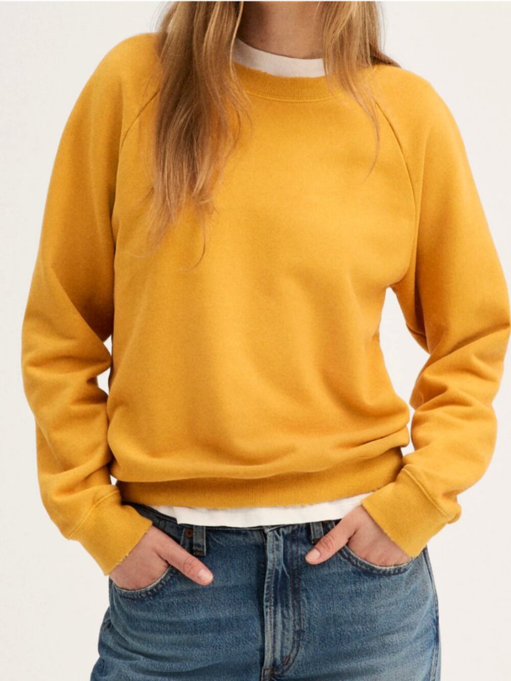 Madewell McCarren Crewneck Raglan Sweatshirt